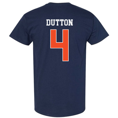 Auburn - NCAA Baseball : Andrew Dutton - Generic Shersey T-Shirt-1