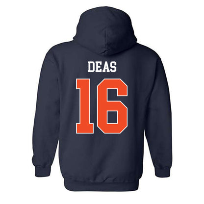 Auburn - NCAA Football : Bryce Deas - Generic Shersey Hooded Sweatshirt-1