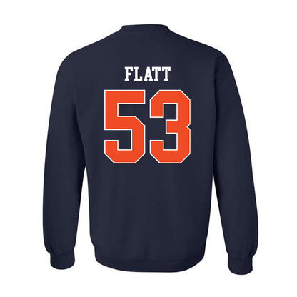 Auburn - NCAA Football : John Henry Flatt - Generic Shersey Crewneck Sweatshirt-1