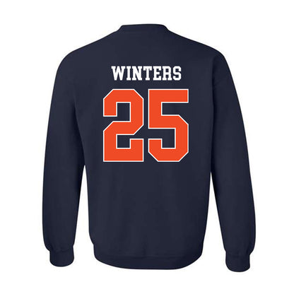 Auburn - NCAA Football : Eric Winters - Generic Shersey Crewneck Sweatshirt-1