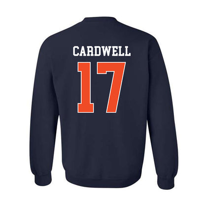 Auburn - NCAA Men's Basketball : Drake Cardwell - Generic Shersey Crewneck Sweatshirt