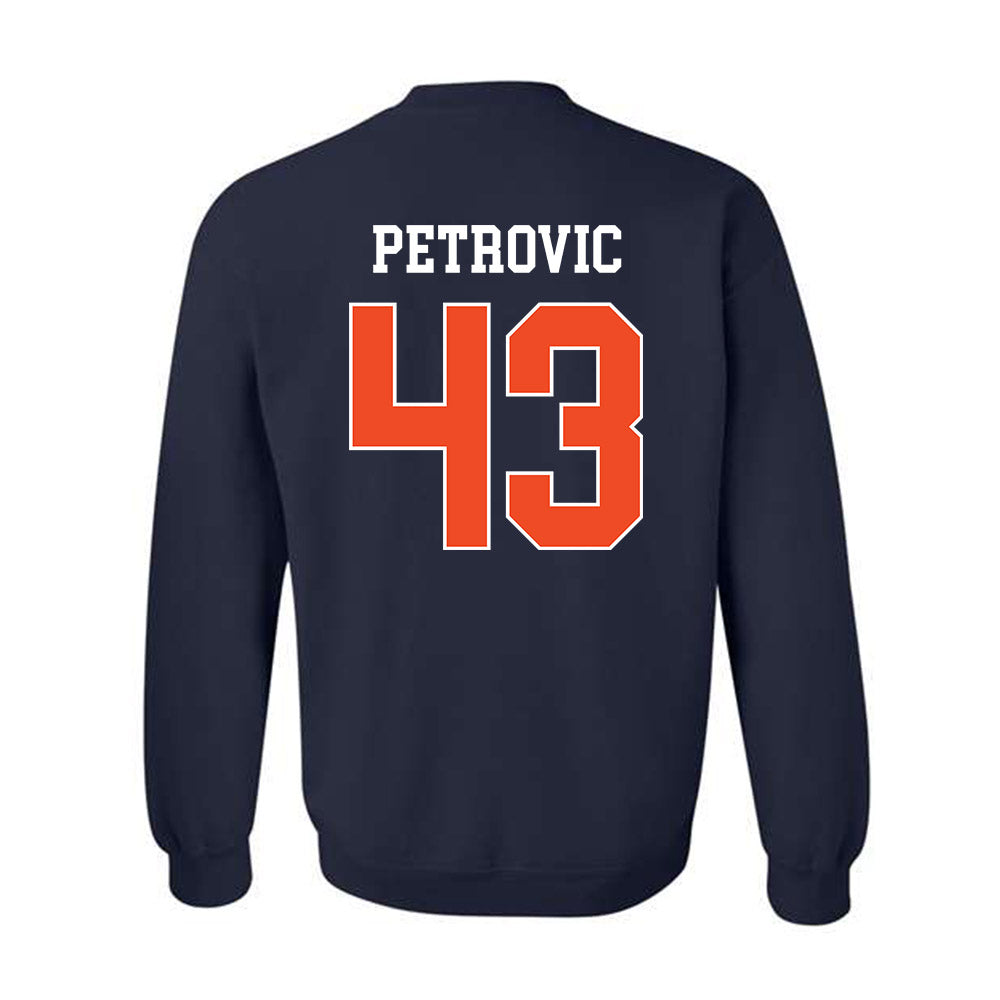 Auburn - NCAA Baseball : Alex Petrovic - Crewneck Sweatshirt Generic Shersey