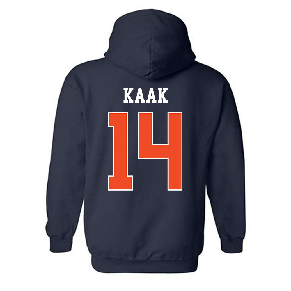 Auburn - NCAA Football : Hudson Kaak - Generic Shersey Hooded Sweatshirt-1