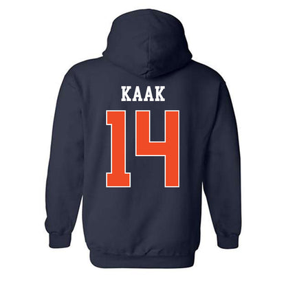 Auburn - NCAA Football : Hudson Kaak - Generic Shersey Hooded Sweatshirt-1