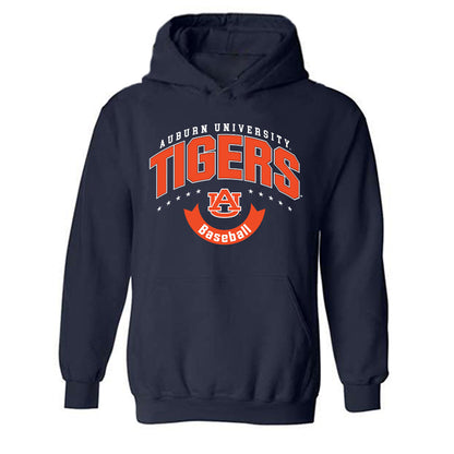 Auburn - NCAA Baseball : Jett Johnston - Generic Shersey Hooded Sweatshirt-0