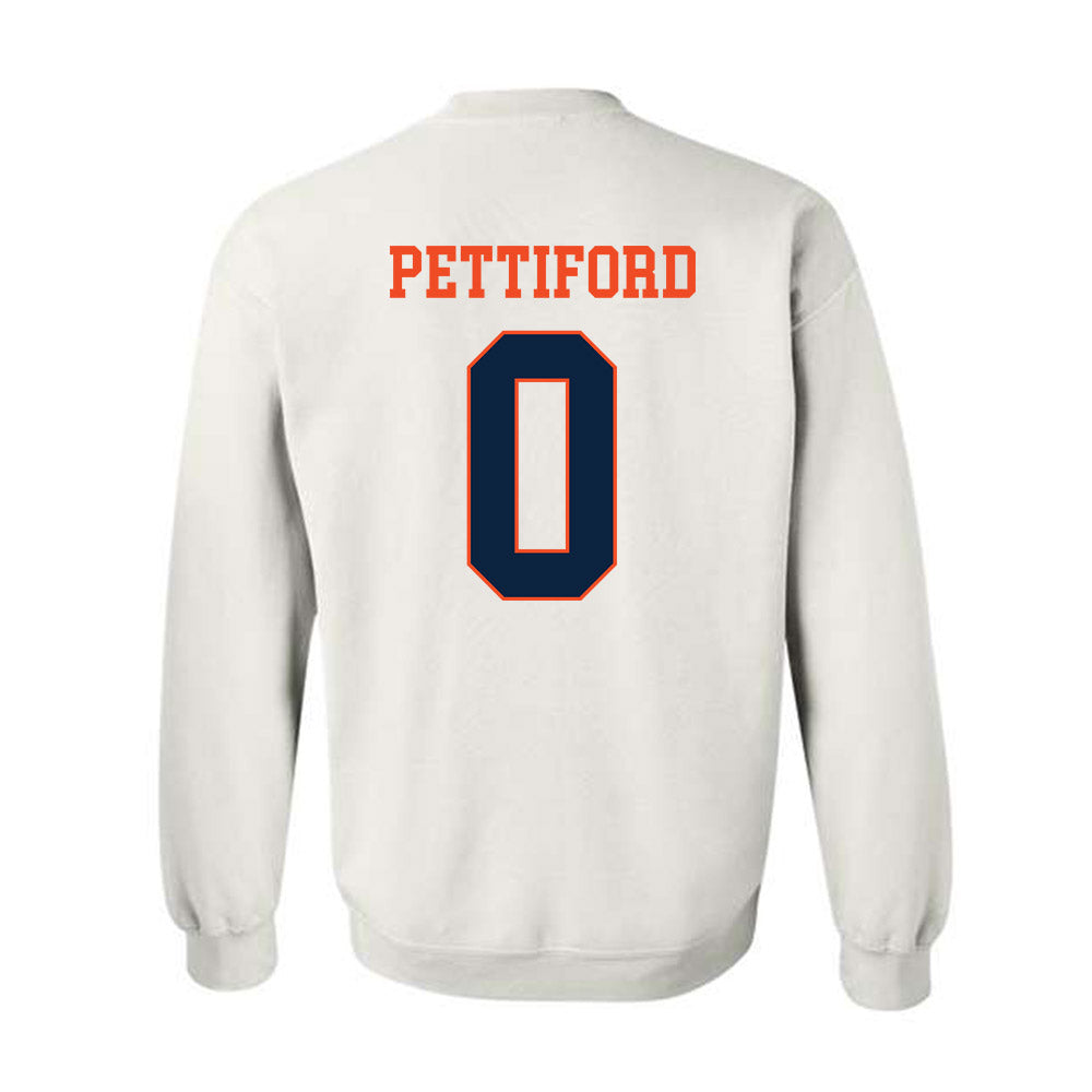 Auburn - NCAA Men's Basketball : Tahaad Pettiford - Generic Shersey Crewneck Sweatshirt-1