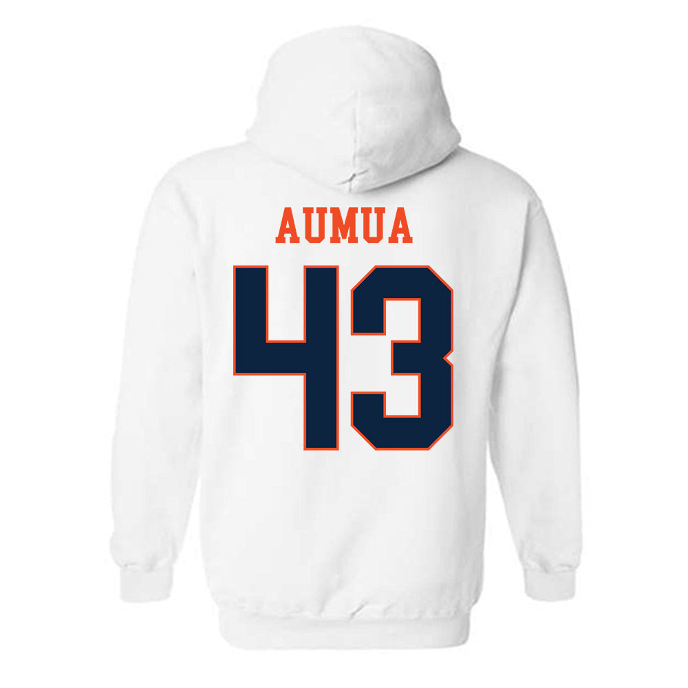 Auburn - NCAA Softball : Delaney Aumua - Generic Shersey Hooded Sweatshirt-1