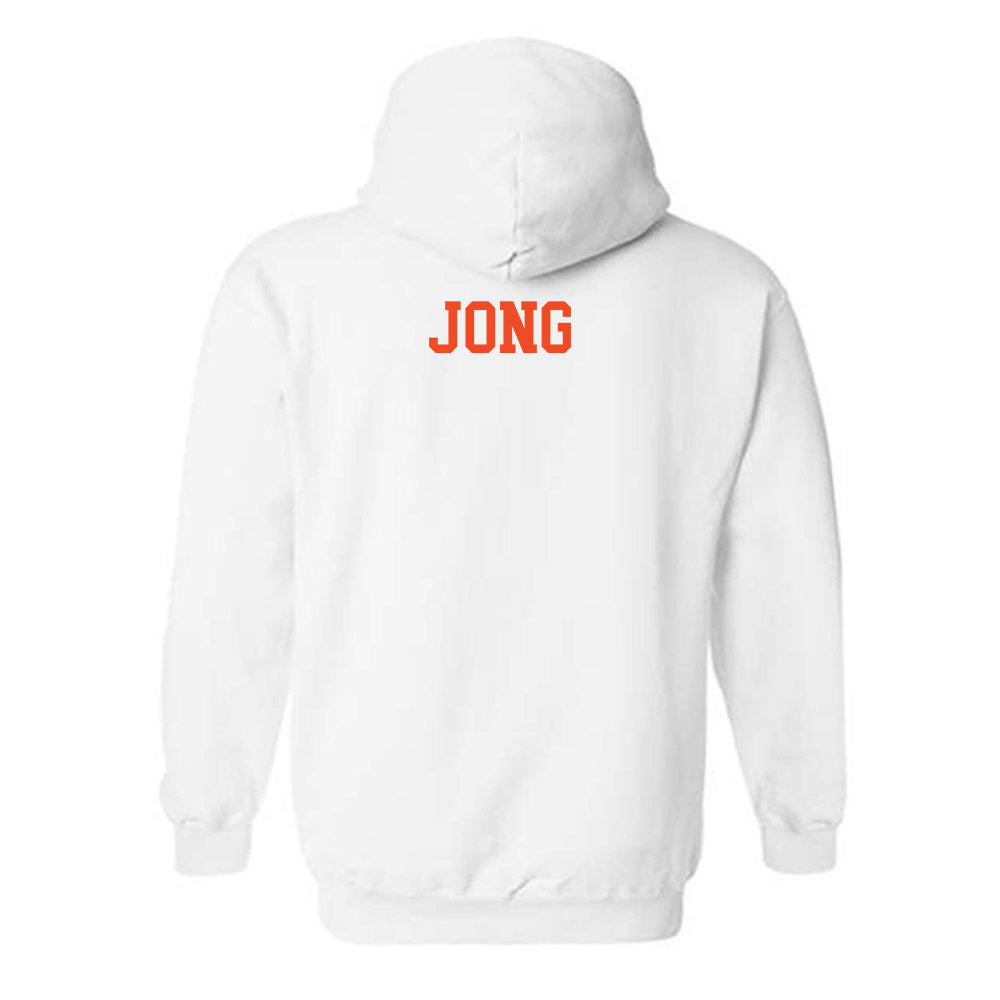 Auburn - NCAA Women's Gymnastics : Katelyn Jong - Generic Shersey Hooded Sweatshirt-1