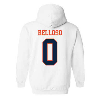 Auburn - NCAA Women's Basketball : Angena Belloso - Generic Shersey Hooded Sweatshirt-1