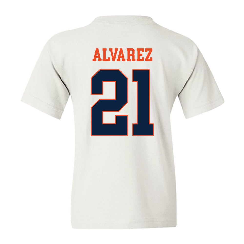 Auburn - NCAA Baseball : Andreas Alvarez - Generic Shersey Youth T-Shirt-1