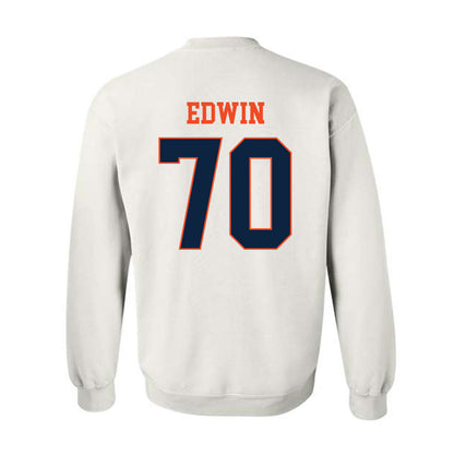Auburn - NCAA Football : Favour Edwin - Generic Shersey Crewneck Sweatshirt-1