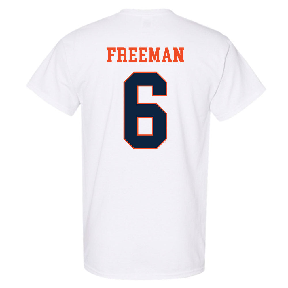 Auburn - NCAA Men's Basketball : Elyjah Freeman - Generic Shersey T-Shirt-1