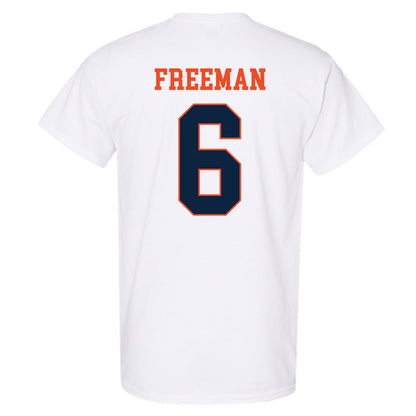 Auburn - NCAA Men's Basketball : Elyjah Freeman - Generic Shersey T-Shirt-1