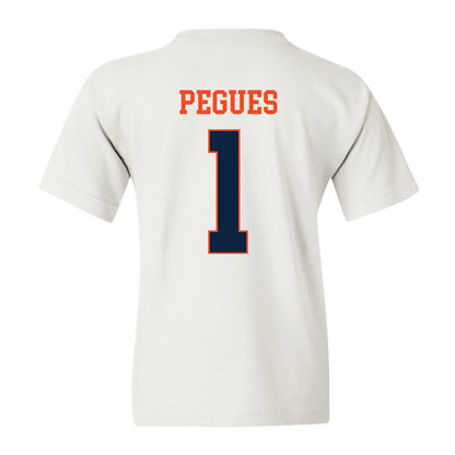 Auburn - NCAA Men's Basketball : JP Pegues - Generic Shersey Youth T-Shirt