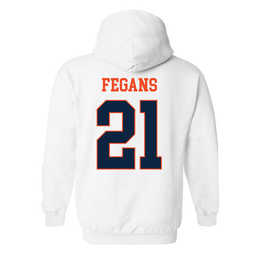 Auburn - NCAA Football : Anquon Fegans - Generic Shersey Hooded Sweatshirt-1
