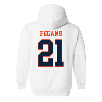 Auburn - NCAA Football : Anquon Fegans - Generic Shersey Hooded Sweatshirt-1