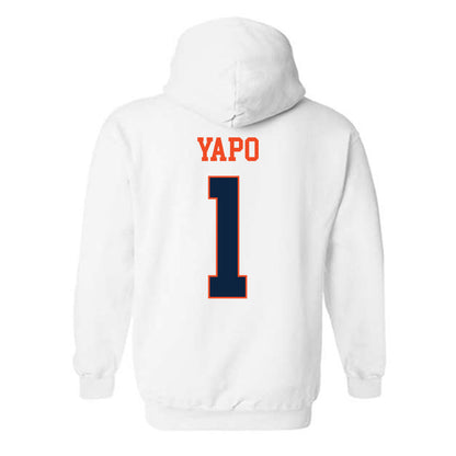 Auburn - NCAA Women's Soccer : Ayana Yapo - Generic Shersey Hooded Sweatshirt