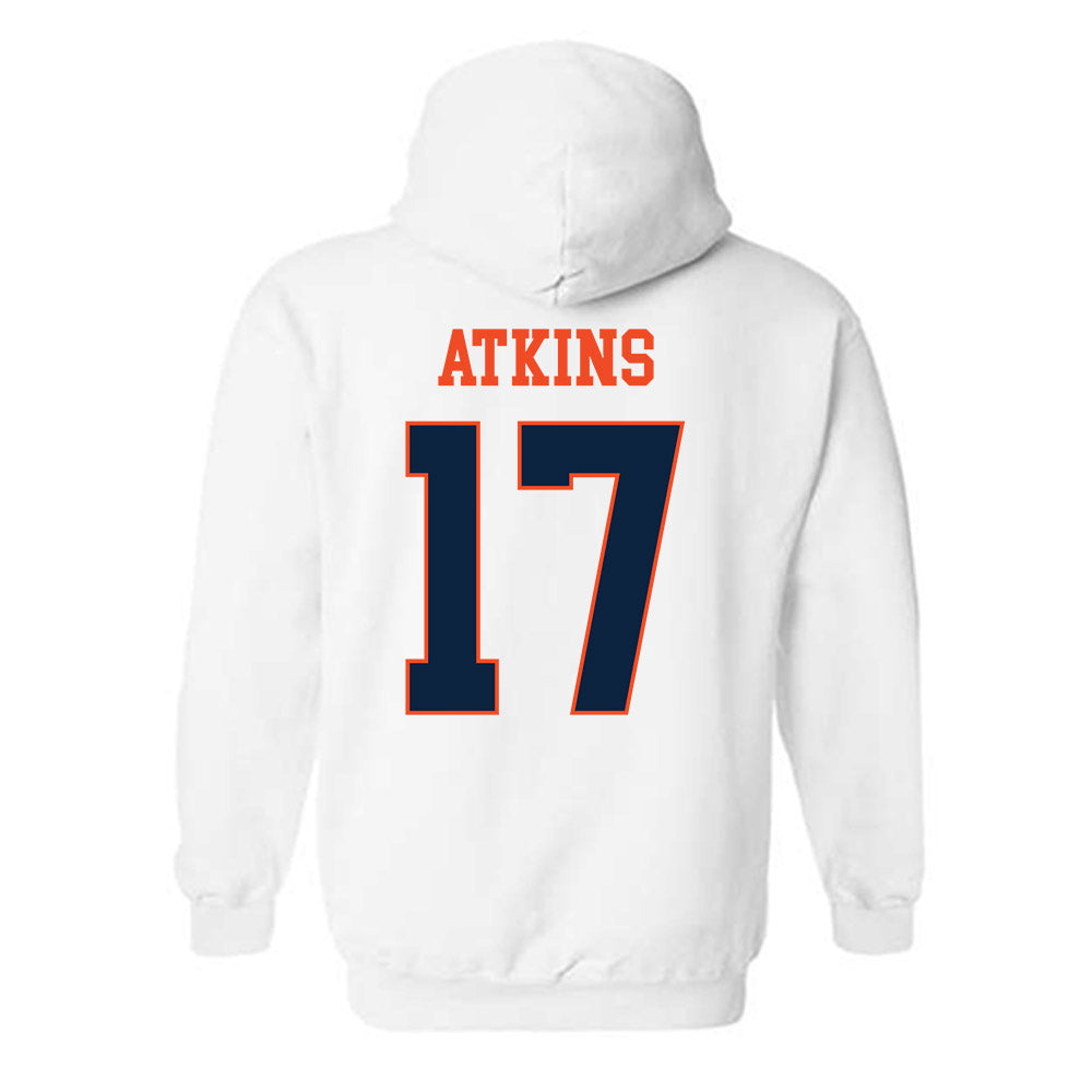 Auburn - NCAA Football : Xavier Atkins - Generic Shersey Hooded Sweatshirt-1