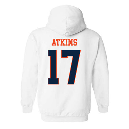 Auburn - NCAA Football : Xavier Atkins - Generic Shersey Hooded Sweatshirt-1