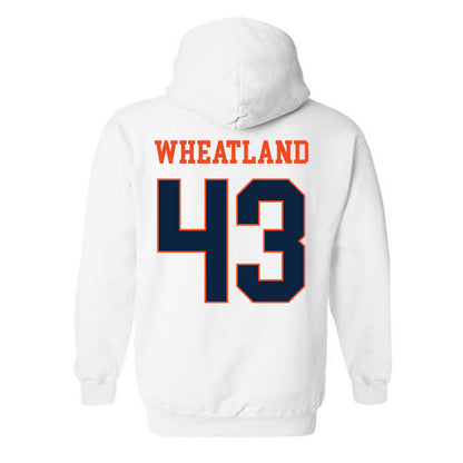 Auburn - NCAA Football : Caleb Wheatland - Generic Shersey Hooded Sweatshirt-1