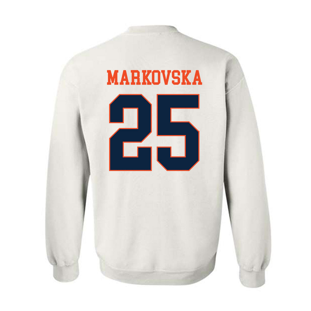 Auburn - NCAA Women's Volleyball : Lizzy Markovska - Generic Shersey Crewneck Sweatshirt-1