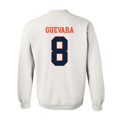 Auburn - NCAA Baseball : Eric Guevara - Generic Shersey Crewneck Sweatshirt-1