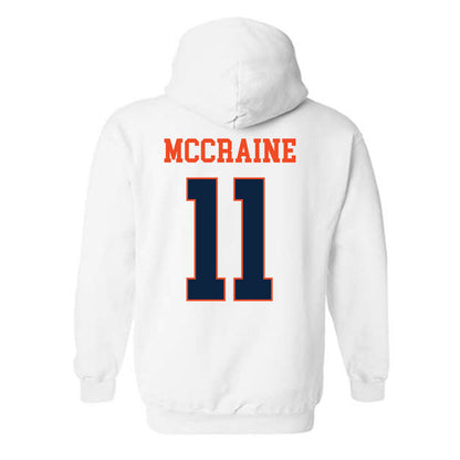 Auburn - NCAA Baseball : Brandon McCraine - Generic Shersey Hooded Sweatshirt-1
