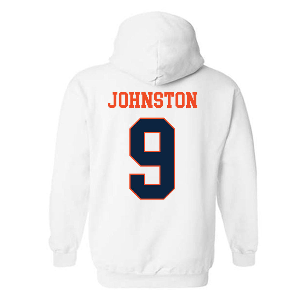 Auburn - NCAA Baseball : Jett Johnston - Generic Shersey Hooded Sweatshirt-1