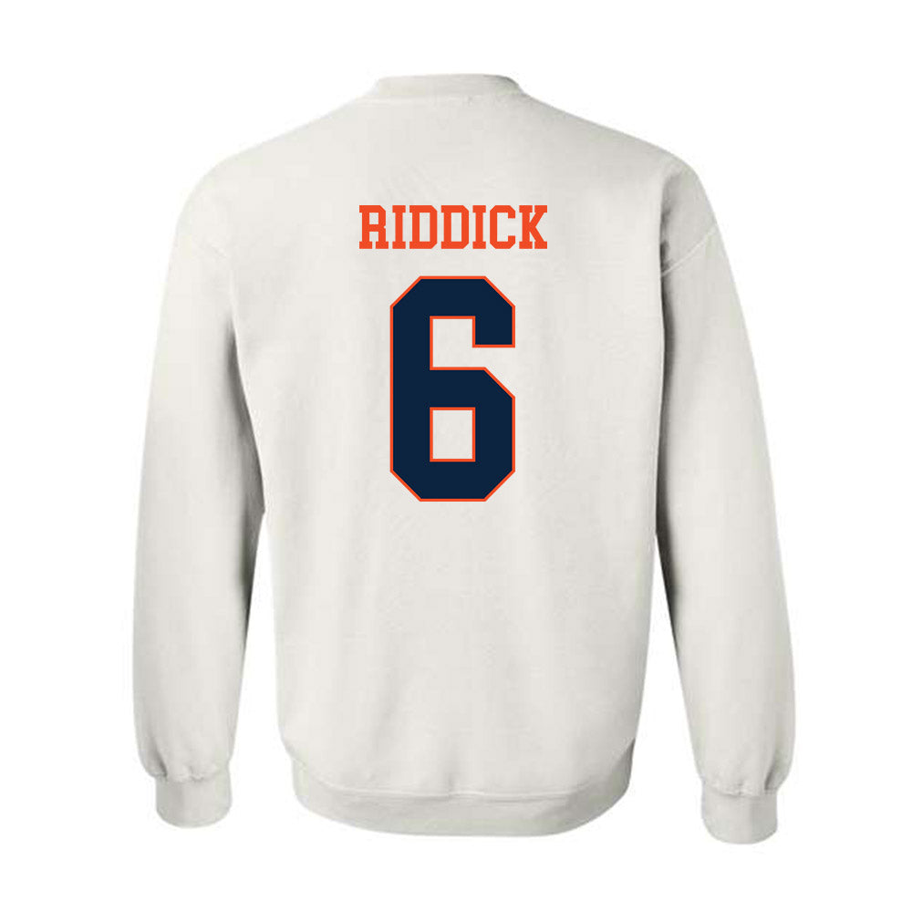Auburn - NCAA Football : Demarcus Riddick - Generic Shersey Crewneck Sweatshirt-1
