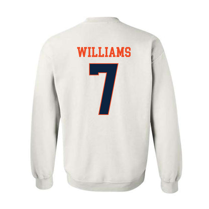 Auburn - NCAA Men's Basketball : CJ Williams - Generic Shersey Crewneck Sweatshirt-1