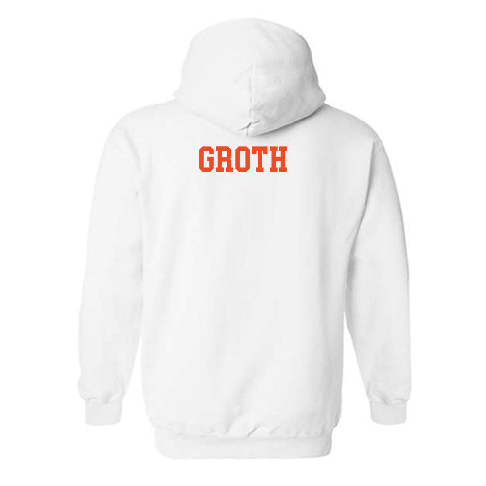 Auburn - NCAA Women's Gymnastics : Sophia Groth - Generic Shersey Hooded Sweatshirt-1