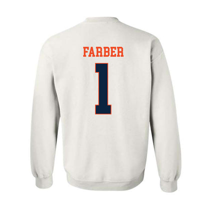 Auburn - NCAA Baseball : Ryne Farber - Generic Shersey Crewneck Sweatshirt-1