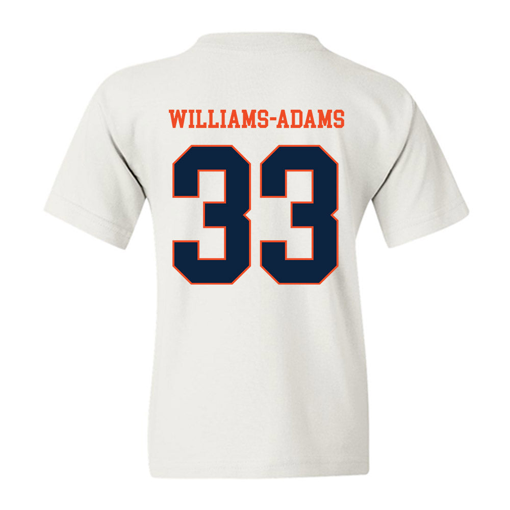 Auburn - NCAA Men's Basketball : Sebastian Williams-Adams - Generic Shersey Youth T-Shirt-1