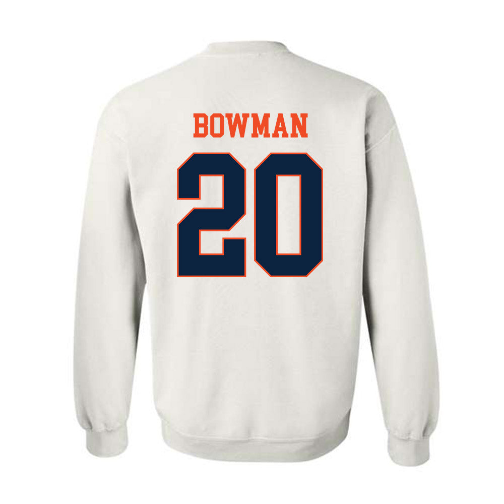 Auburn - NCAA Men's Basketball : Jeremiah Bowman - Generic Shersey Crewneck Sweatshirt-1