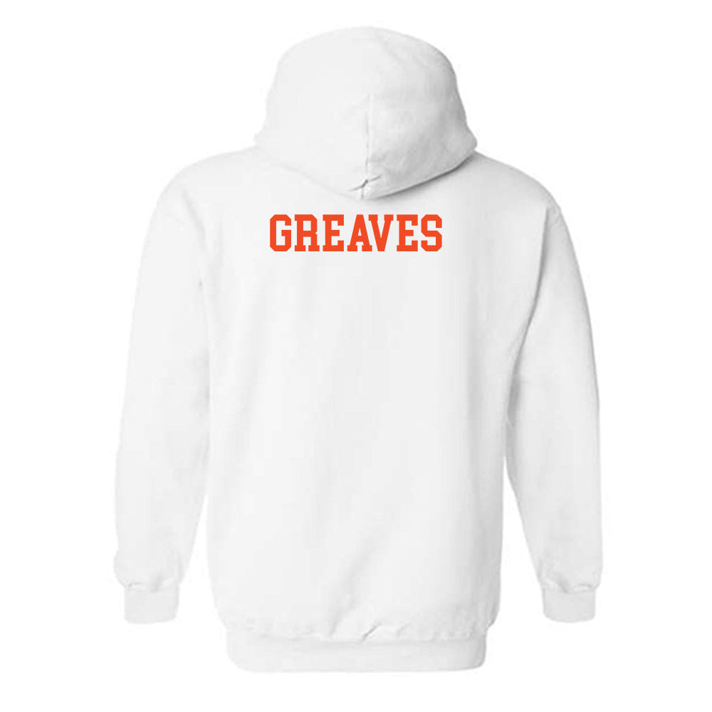 Auburn - NCAA Women's Gymnastics : Sophia Greaves - Generic Shersey Hooded Sweatshirt-1