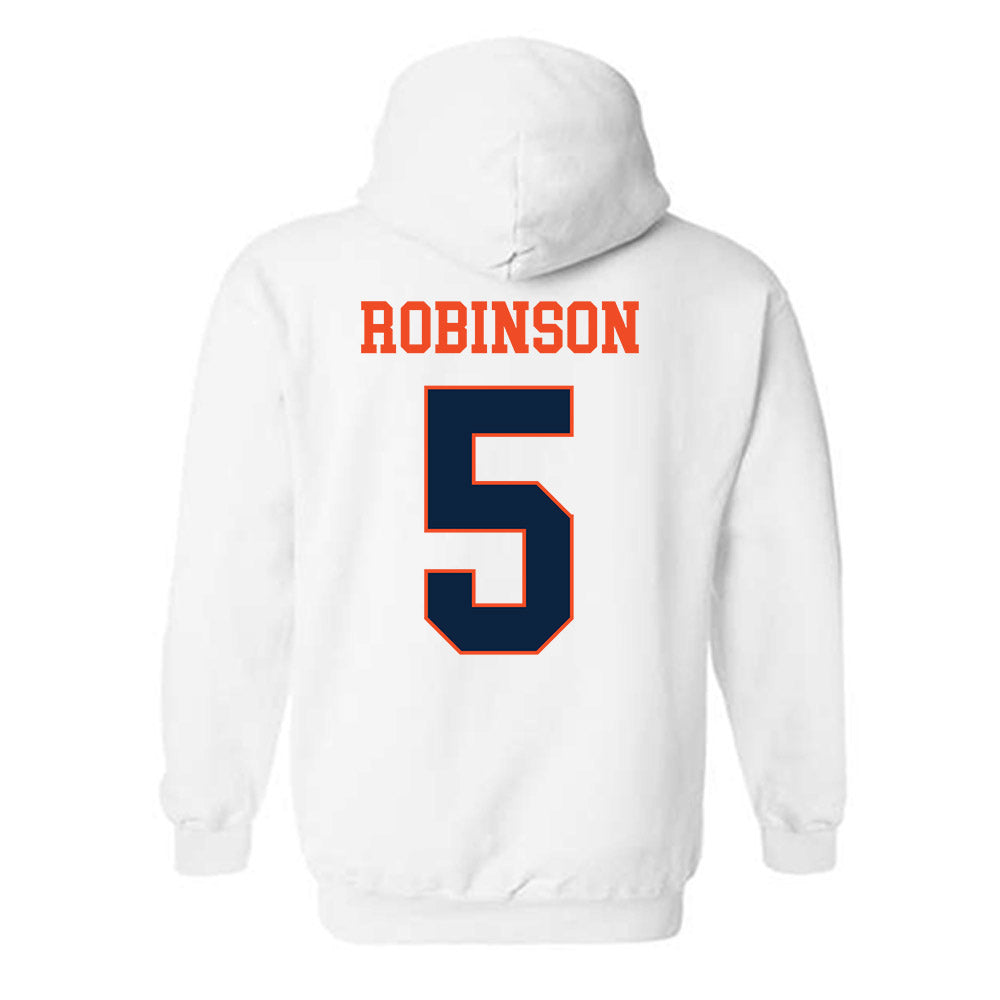 Auburn - NCAA Football : Jahquez Robinson - Generic Shersey Hooded Sweatshirt-1