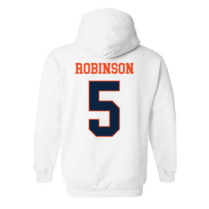 Auburn - NCAA Football : Jahquez Robinson - Generic Shersey Hooded Sweatshirt-1