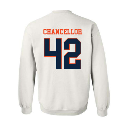 Auburn - NCAA Baseball : Abe Chancellor - Generic Shersey Crewneck Sweatshirt-1
