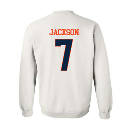 Auburn - NCAA Women's Basketball : A'riel Jackson - Generic Shersey Crewneck Sweatshirt-1
