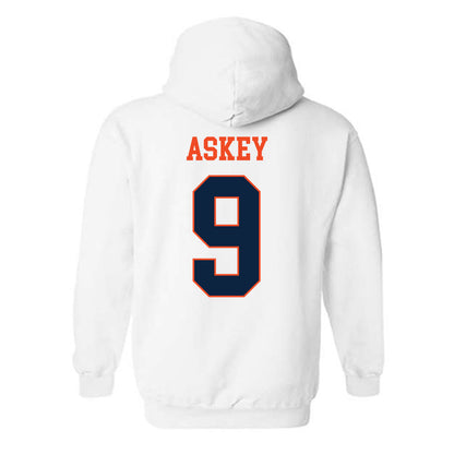 Auburn - NCAA Women's Soccer : Jessica Askey - Generic Shersey Hooded Sweatshirt