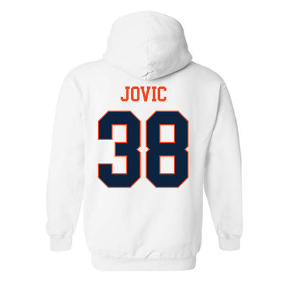 Auburn - NCAA Men's Basketball : Filip Jovic - Generic Shersey Hooded Sweatshirt-1