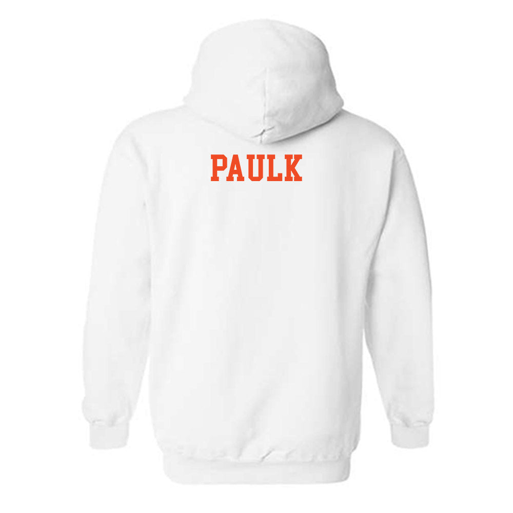 Auburn - NCAA Men's Swimming & Diving : River Paulk - Generic Shersey Hooded Sweatshirt-1