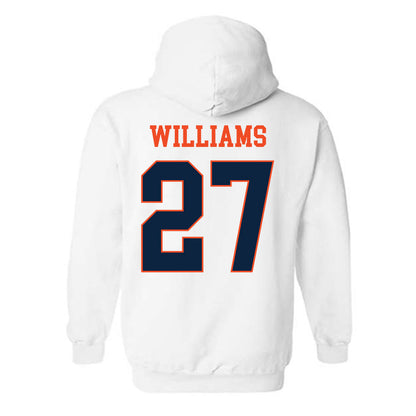 Auburn - NCAA Football : Devin Williams - Generic Shersey Hooded Sweatshirt-1