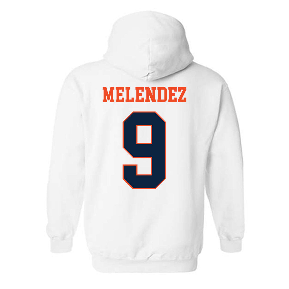 Auburn - NCAA Football : Elijah Melendez - Generic Shersey Hooded Sweatshirt-1