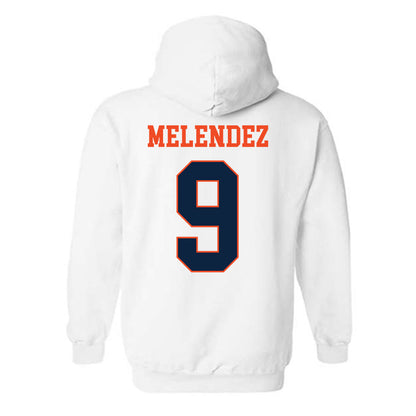 Auburn - NCAA Football : Elijah Melendez - Generic Shersey Hooded Sweatshirt-1