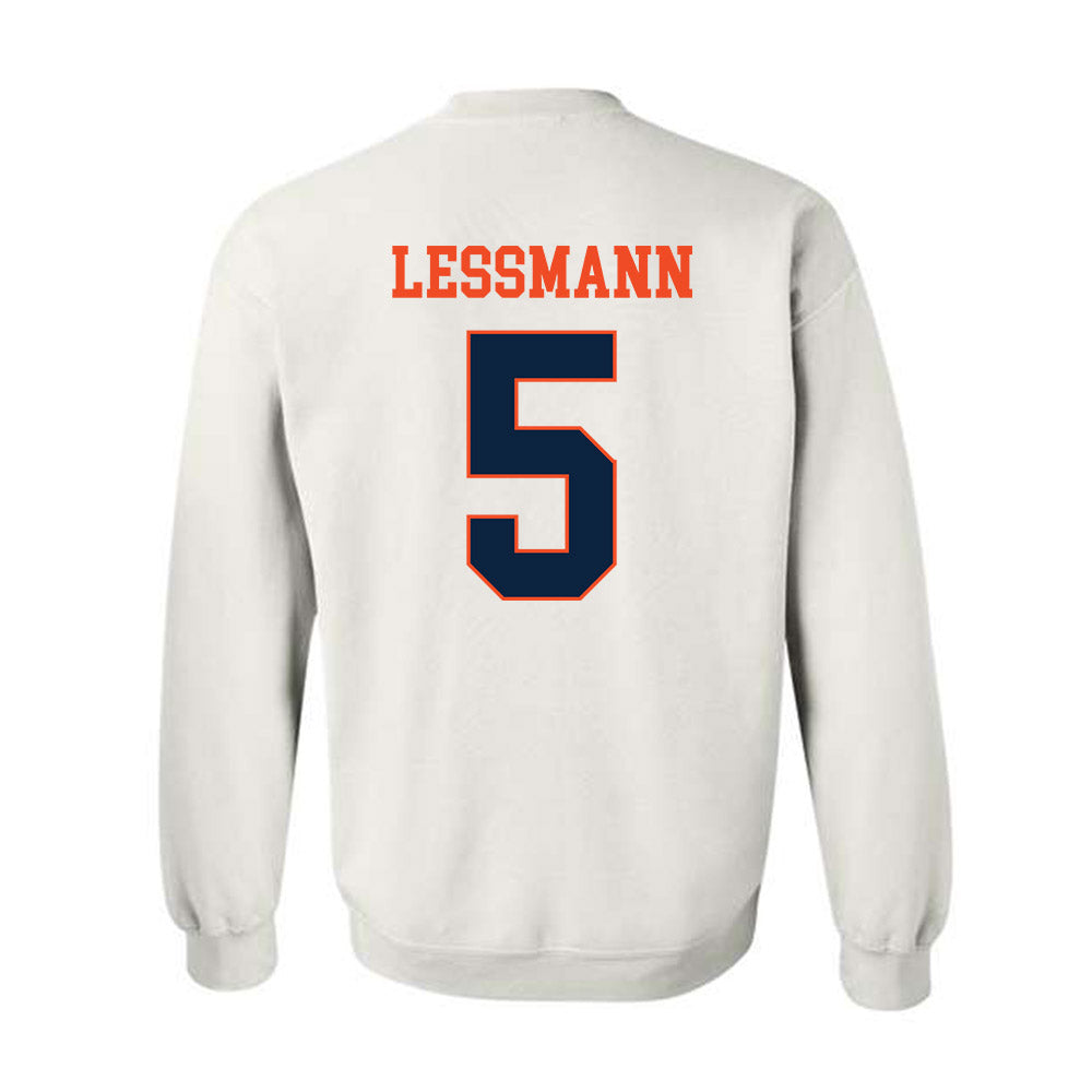 Auburn - NCAA Softball : georgia lessmann - Generic Shersey Crewneck Sweatshirt-1