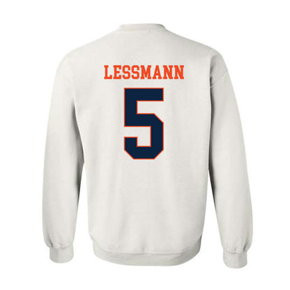 Auburn - NCAA Softball : georgia lessmann - Generic Shersey Crewneck Sweatshirt-1