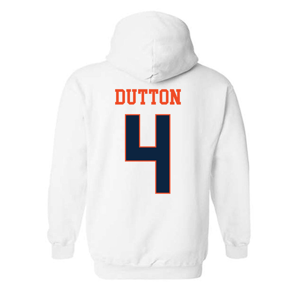 Auburn - NCAA Baseball : Andrew Dutton - Generic Shersey Hooded Sweatshirt-1