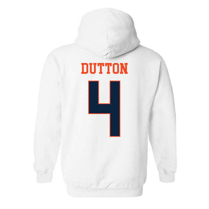 Auburn - NCAA Baseball : Andrew Dutton - Generic Shersey Hooded Sweatshirt-1