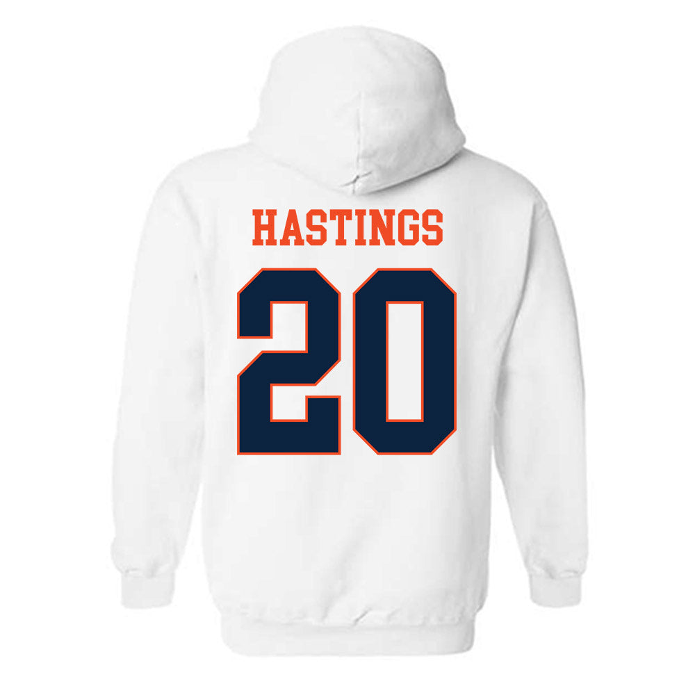 Auburn - NCAA Softball : Alyssa Hastings - Generic Shersey Hooded Sweatshirt-1